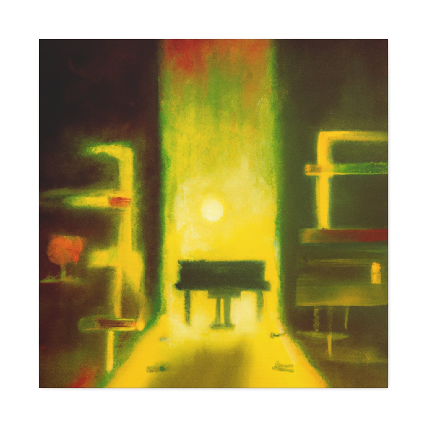 Surreal Piano Fantasy - Canvas