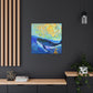 Whale in Impressionism - Canvas