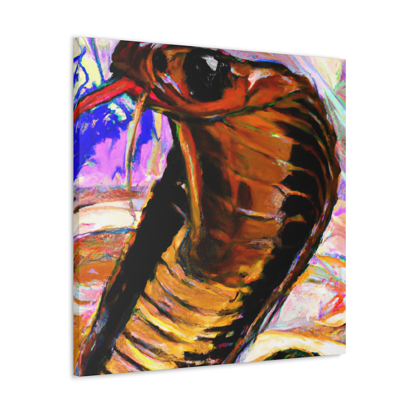 "King Cobra Surrealism" - Canvas