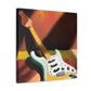 "Fender's Jazz Deco" - Canvas