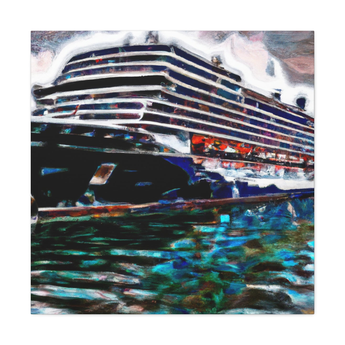 Cruise Ship Dreamscape - Canvas