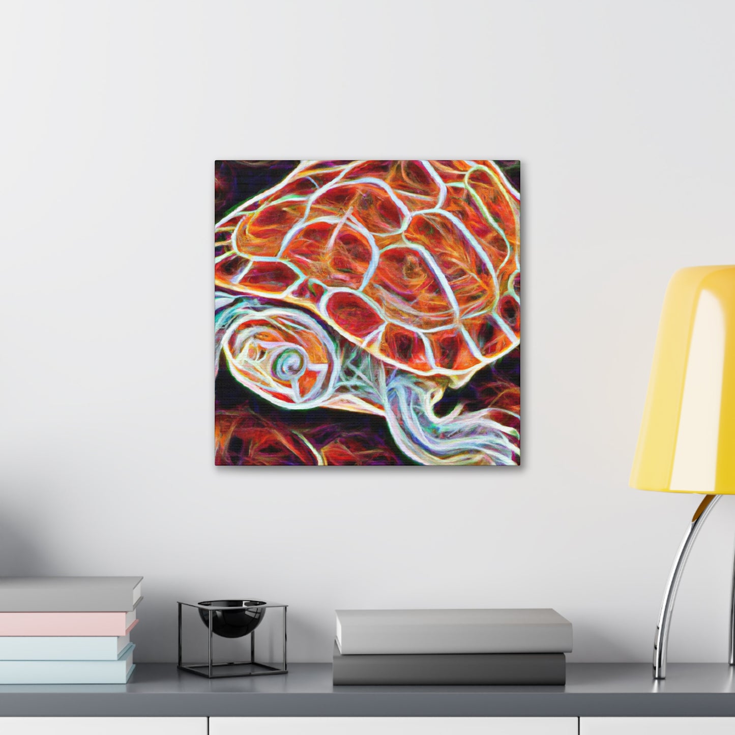 "Turtle Solitaire Magnificence" - Canvas