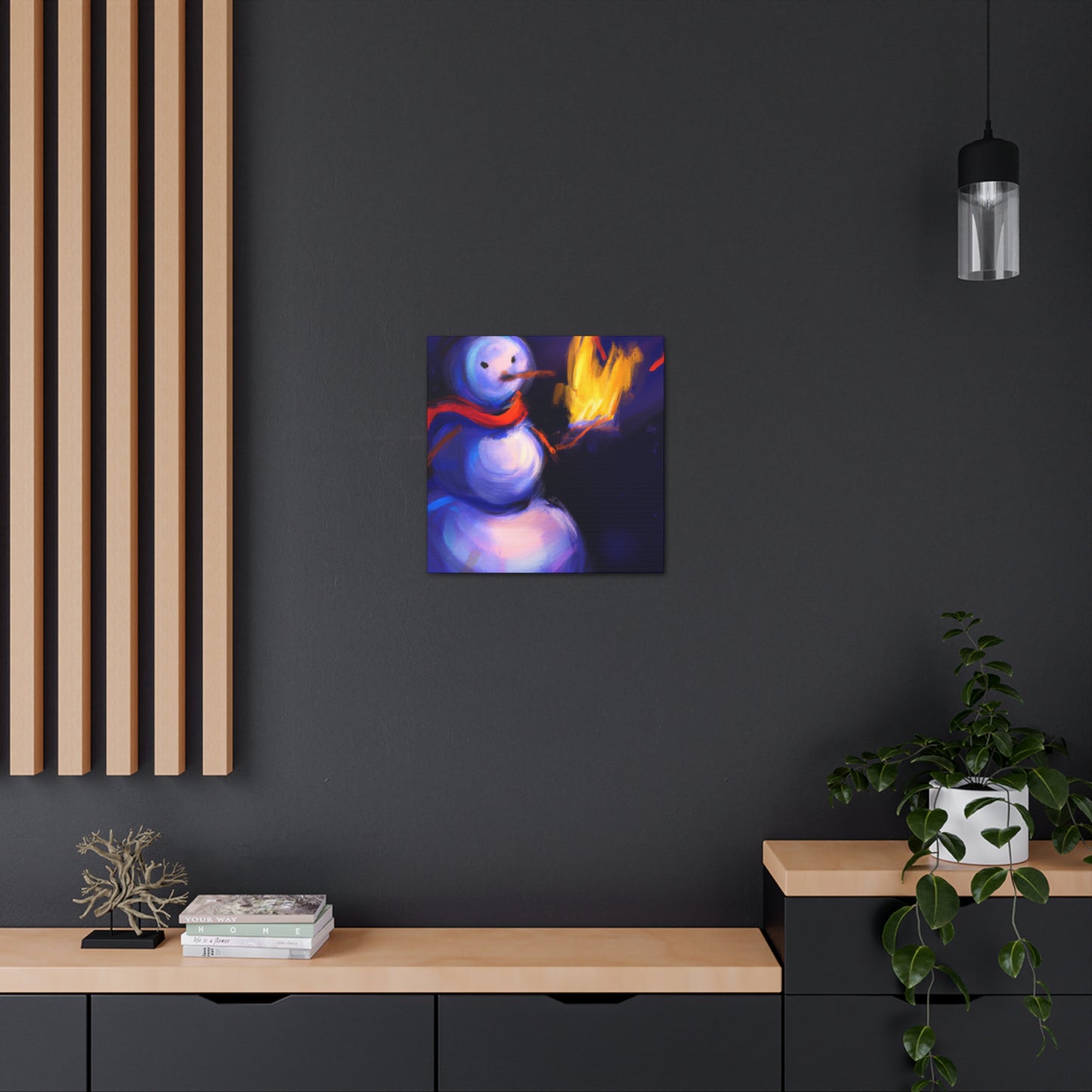 Snowy Winter Wonderland - Canvas