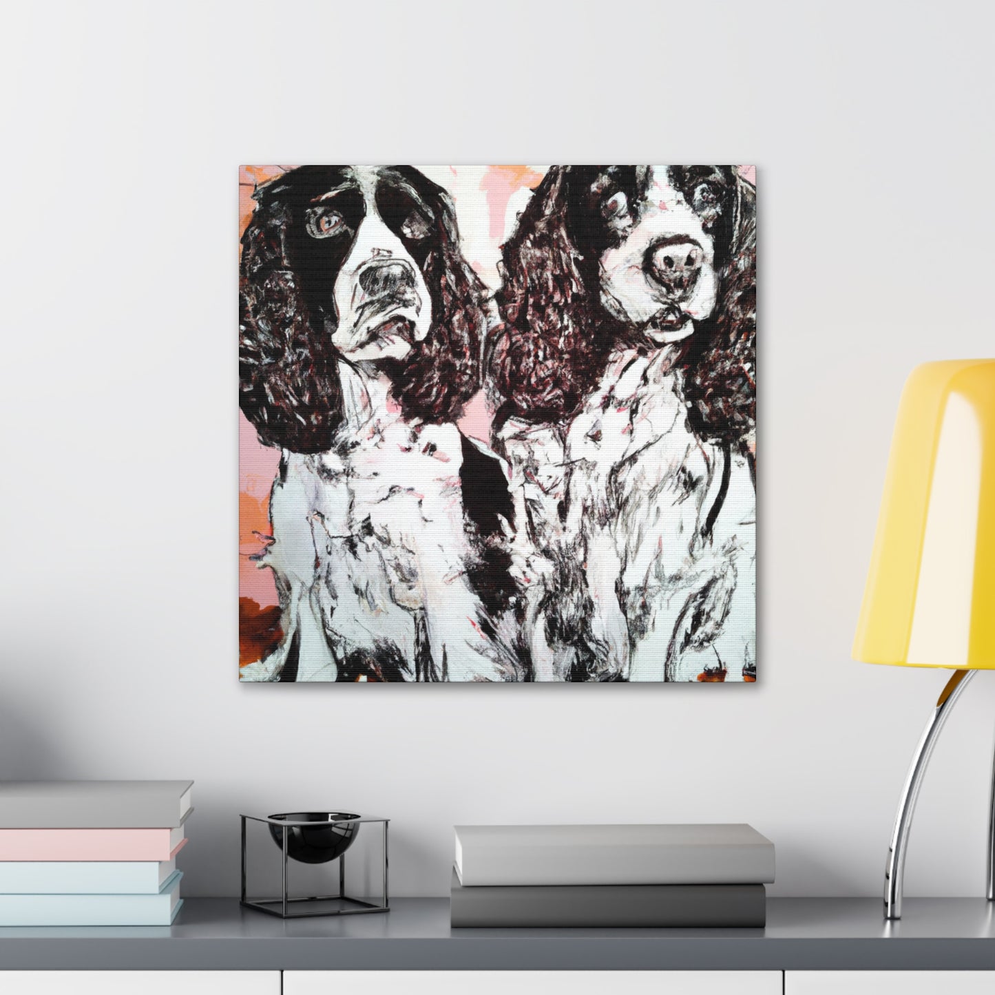 "Spaniel of the Streets" - Canvas