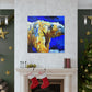 Polar Bear in Hues - Canvas