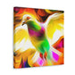 "Pigeon Soaring High" - Canvas