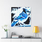 "Blue Jay's Surreal Dream" - Canvas