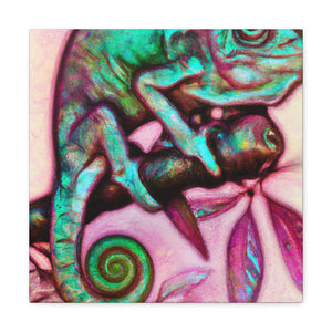 Veiled Chameleon Gaze - Canvas