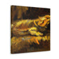 Bearded Dragon Impressionism - Canvas