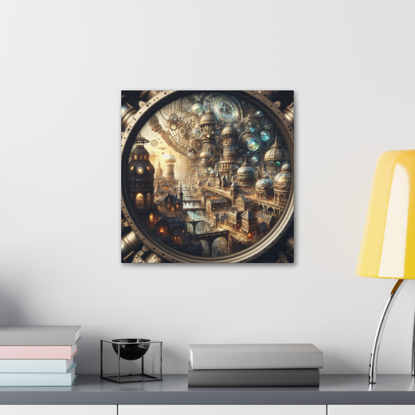 Mechanical Dreamscape Eternity - Canvas