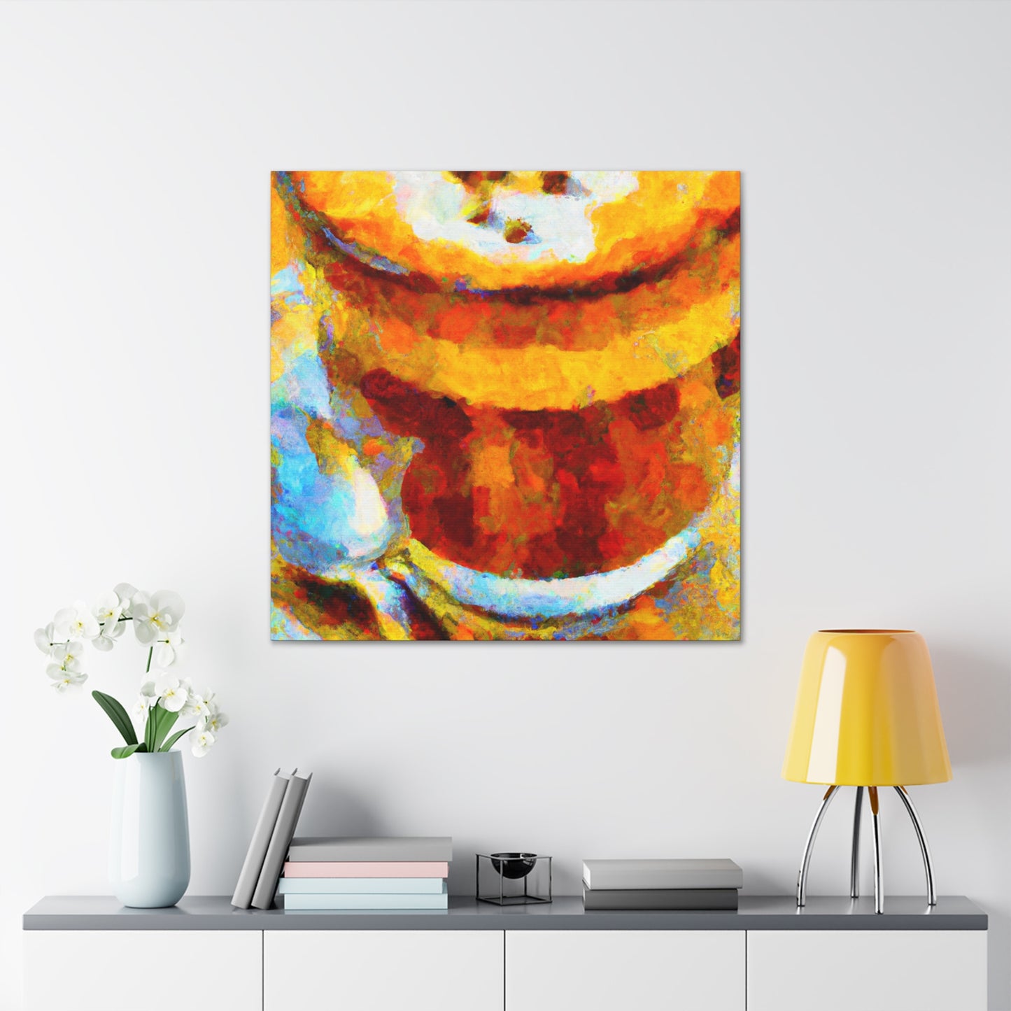 Cappuchino Fauvist Dream - Canvas