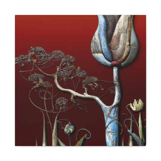 Tulip's Surrealistic Dream - Canvas