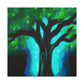 "Oak Tree Ode Variegata" - Canvas