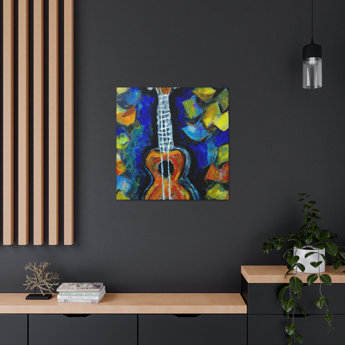 Ukelele Joyous Strum - Canvas