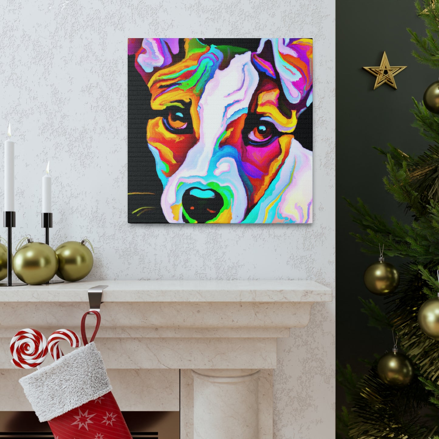 Jack Russell Radiance - Canvas