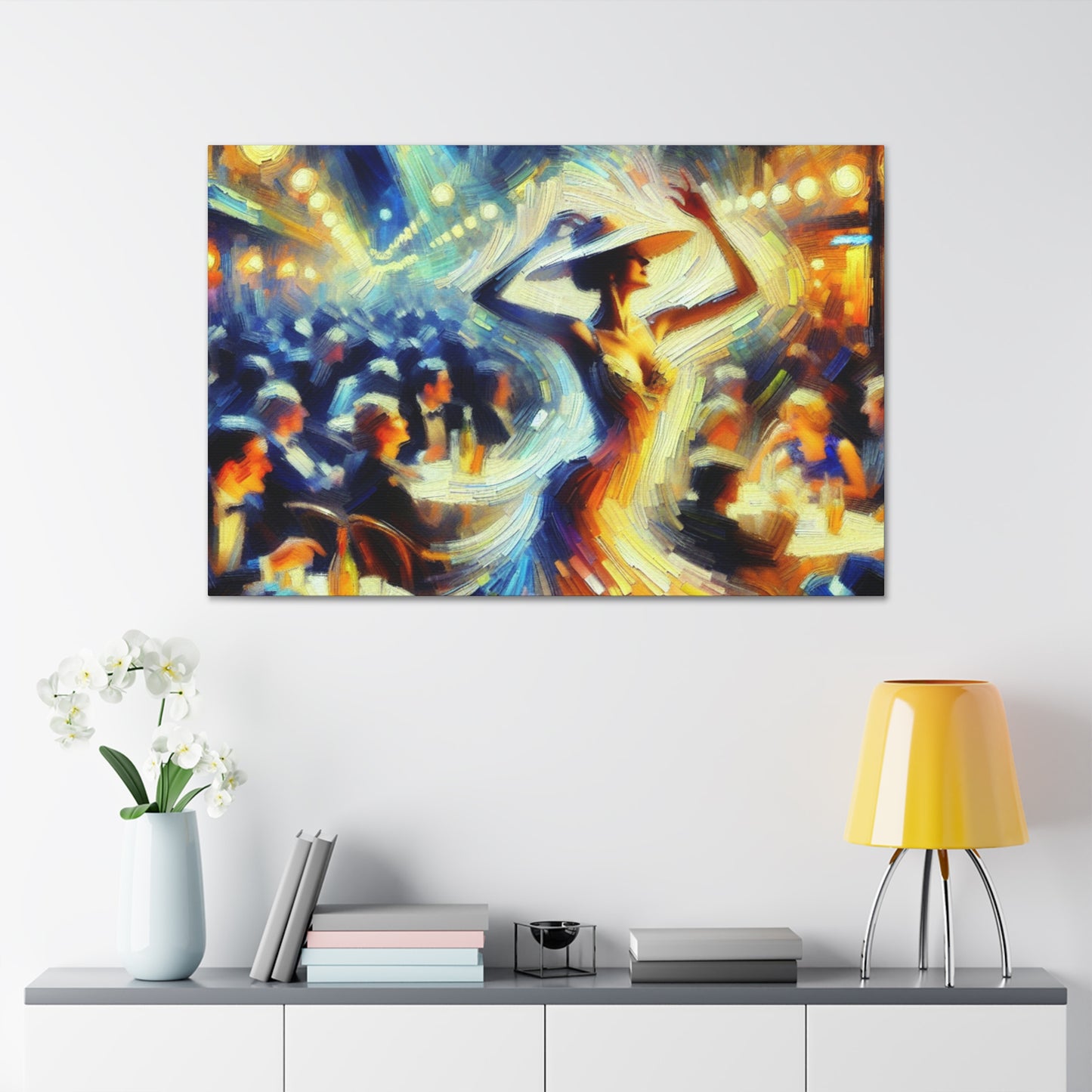 Graceful Rhythmic Motion - Canvas