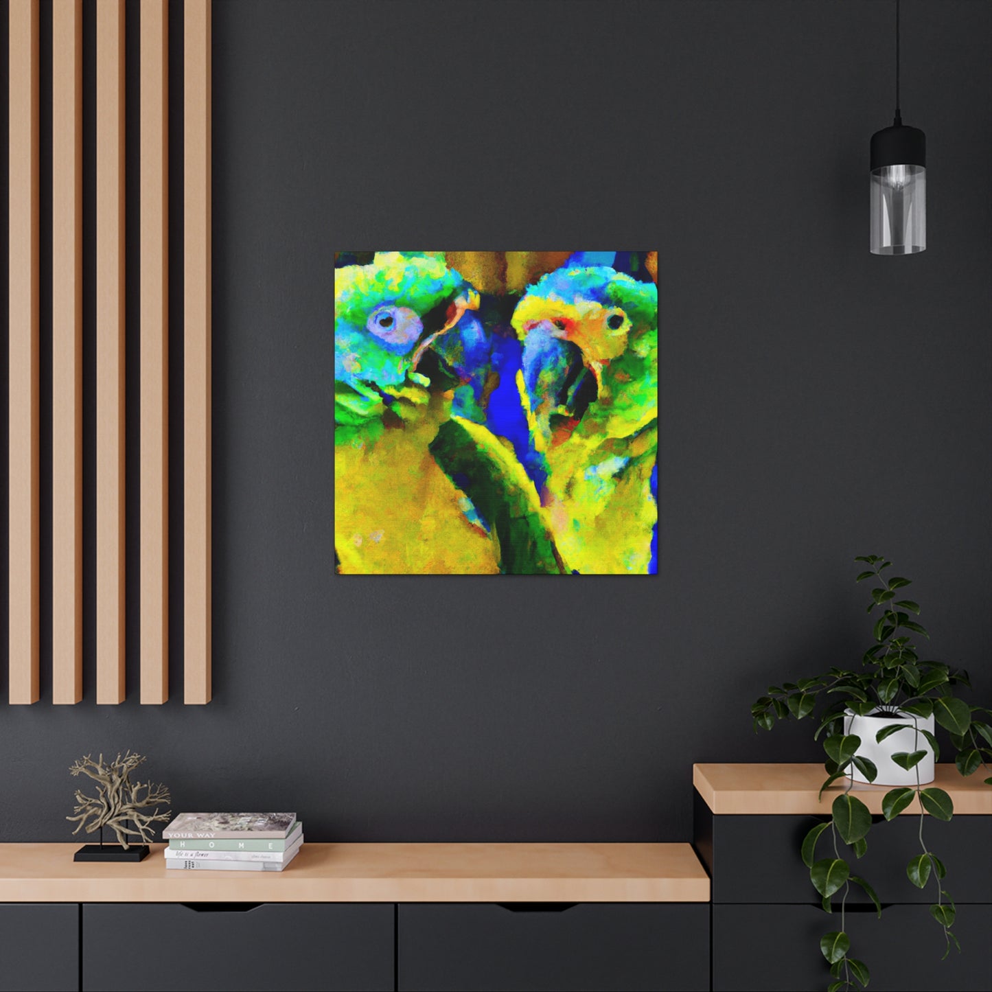 Amazon Parrot Impression - Canvas