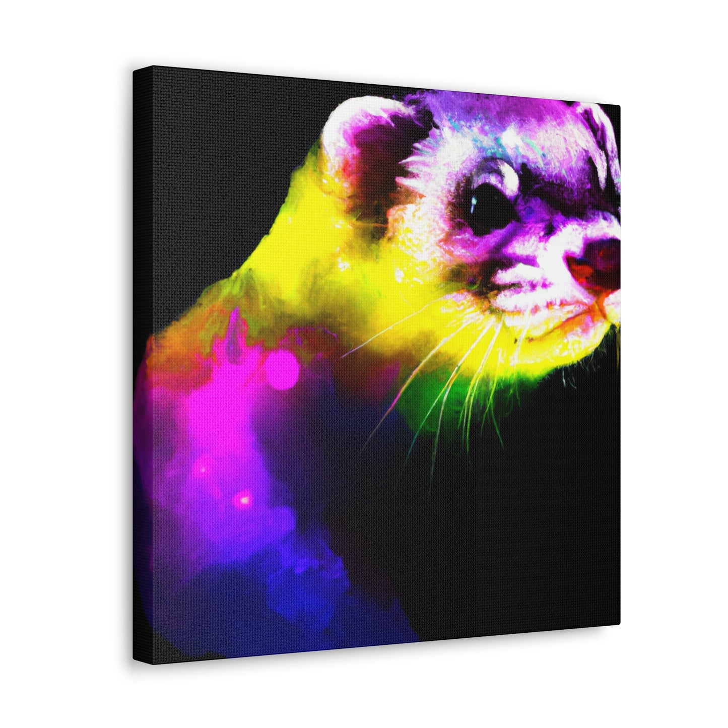 Ferret in the Wilderness - Canvas