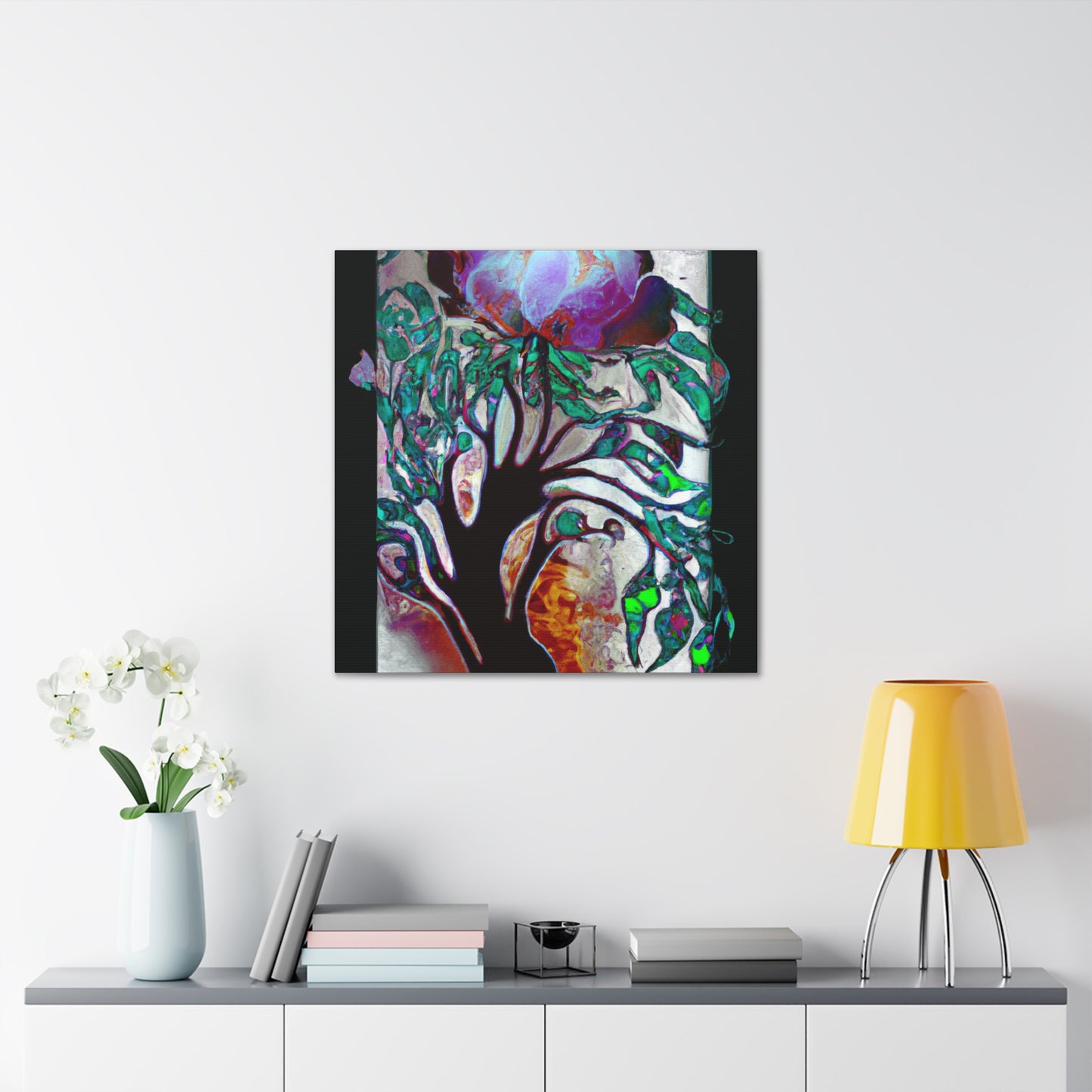 "Peony of Visual Delight" - Canvas