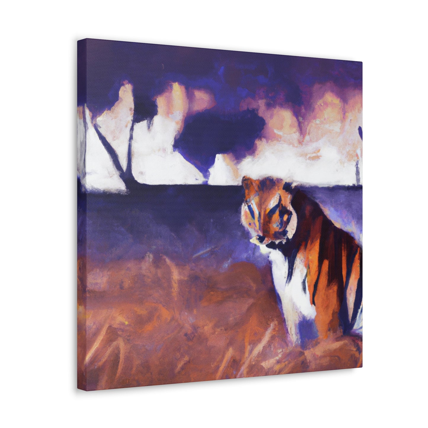 Tiger Roaring Majesty - Canvas