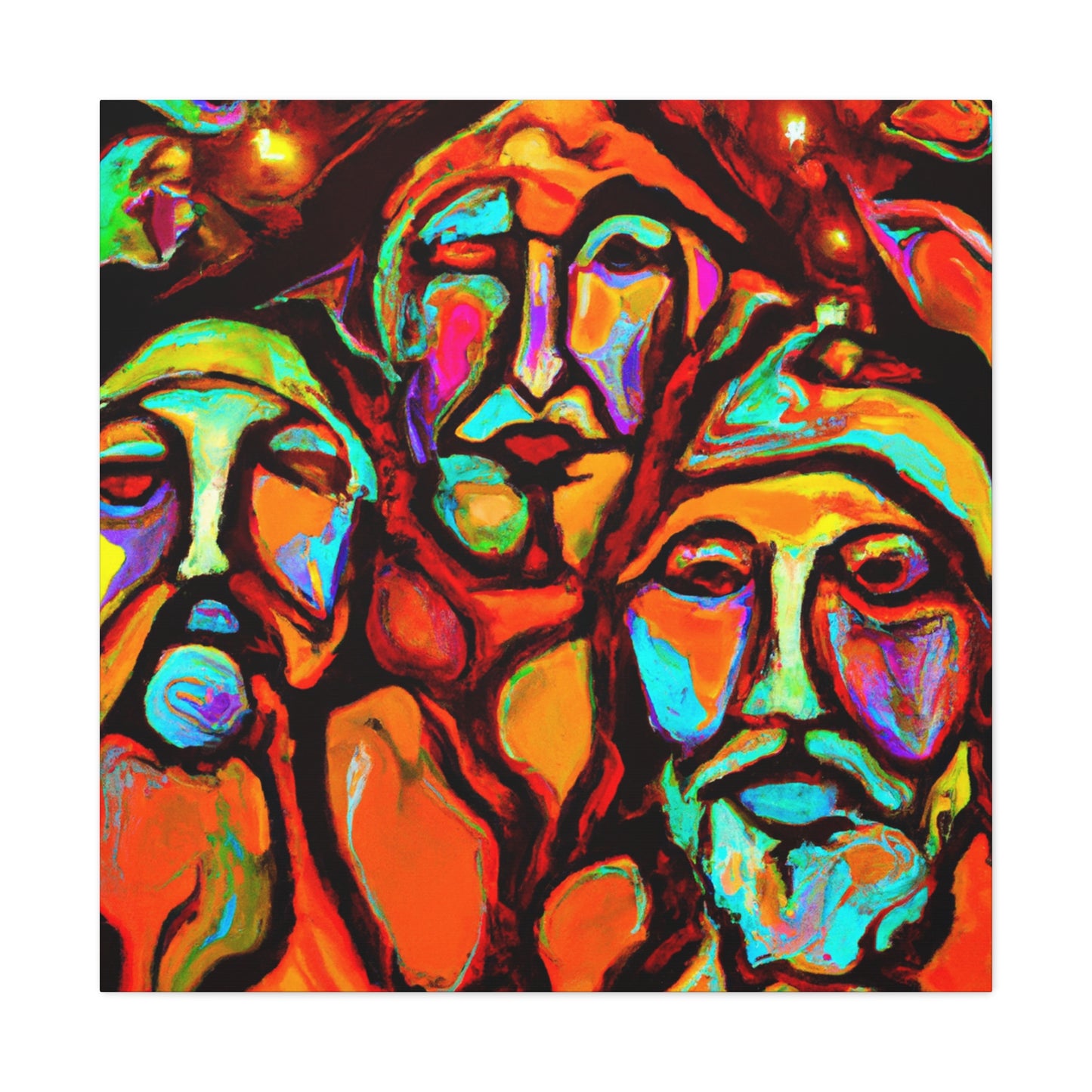 Wise Men's Journey Home - Canvas