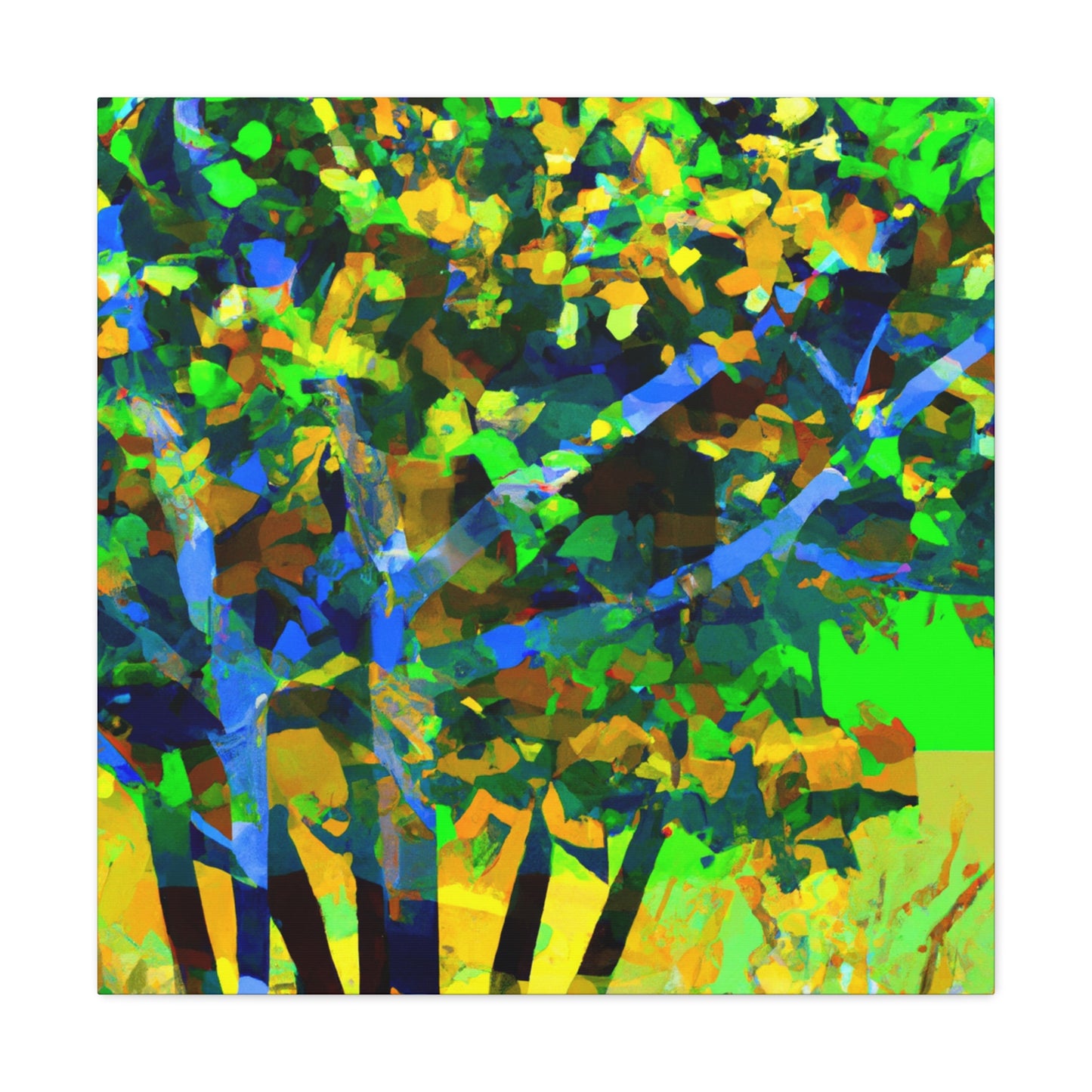 "Beech Tree Contemplation" - Canvas