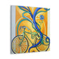 Cycling Celestial Dreams - Canvas