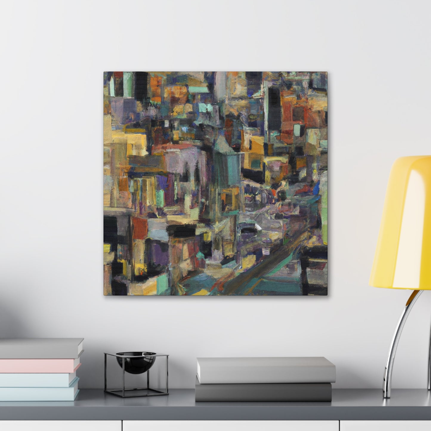 Futurist Landscape Dreaming - Canvas