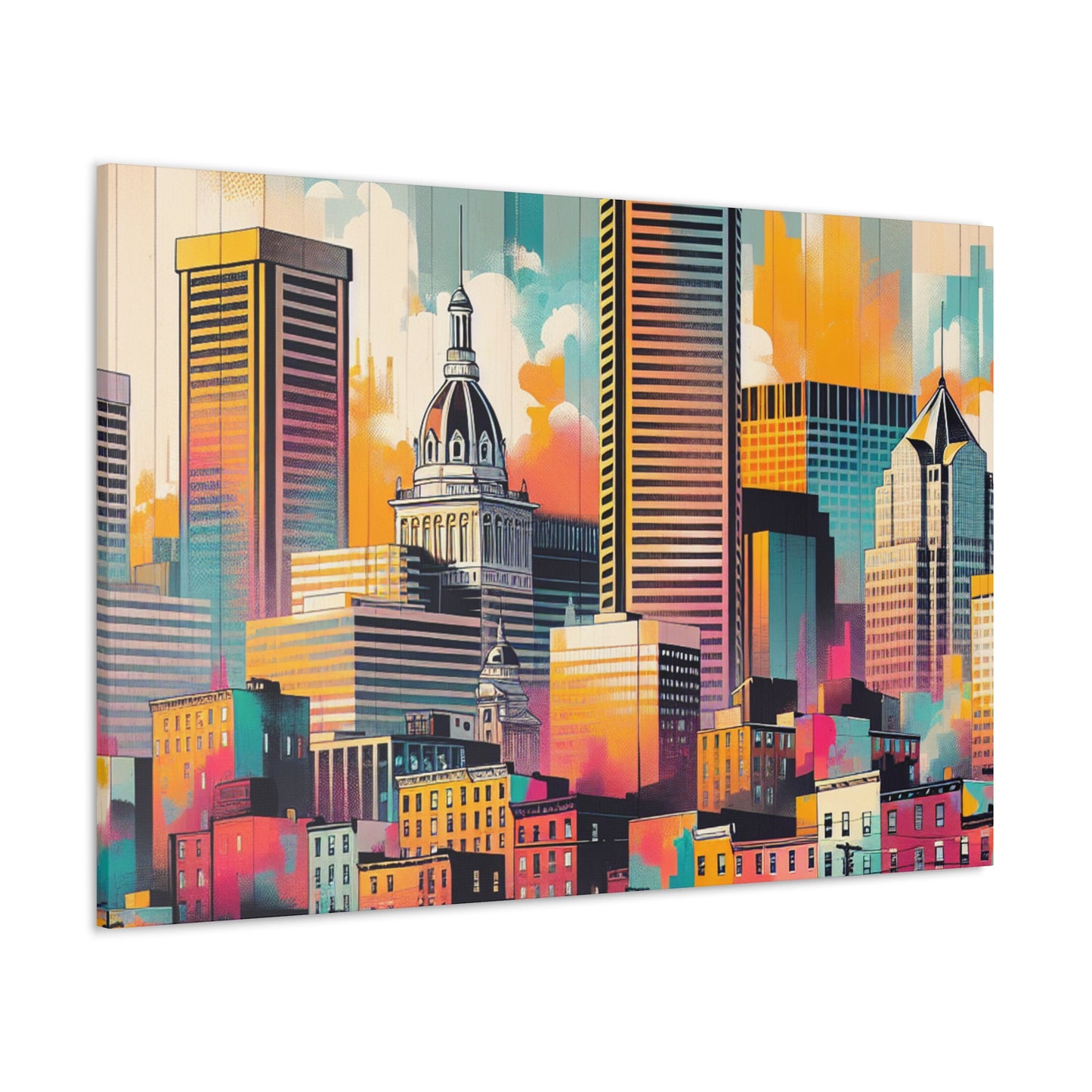 Brick City Awakening - Canvas