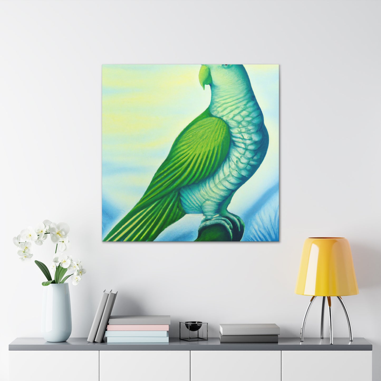 "Pionus in Splendor" - Canvas