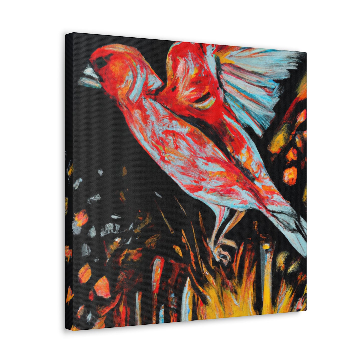 House Finch Splendor - Canvas