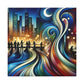 "Skyward Celebration Spectacle" - Canvas