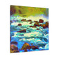 "River Reflections Impressionism" - Canvas