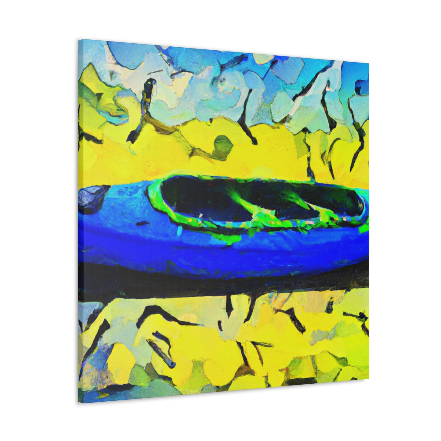 Kayaking on Canvas - Canvas