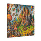 Whimsical Dragon Dreams - Canvas