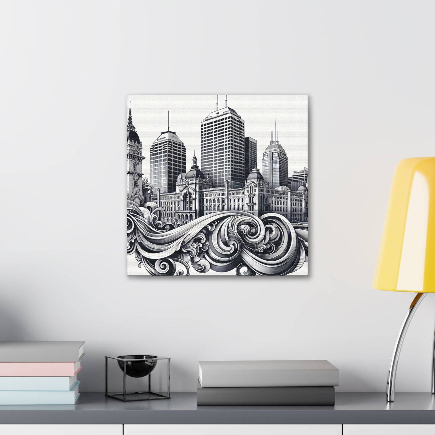 "Indy's Renaissance Splendor" - Canvas