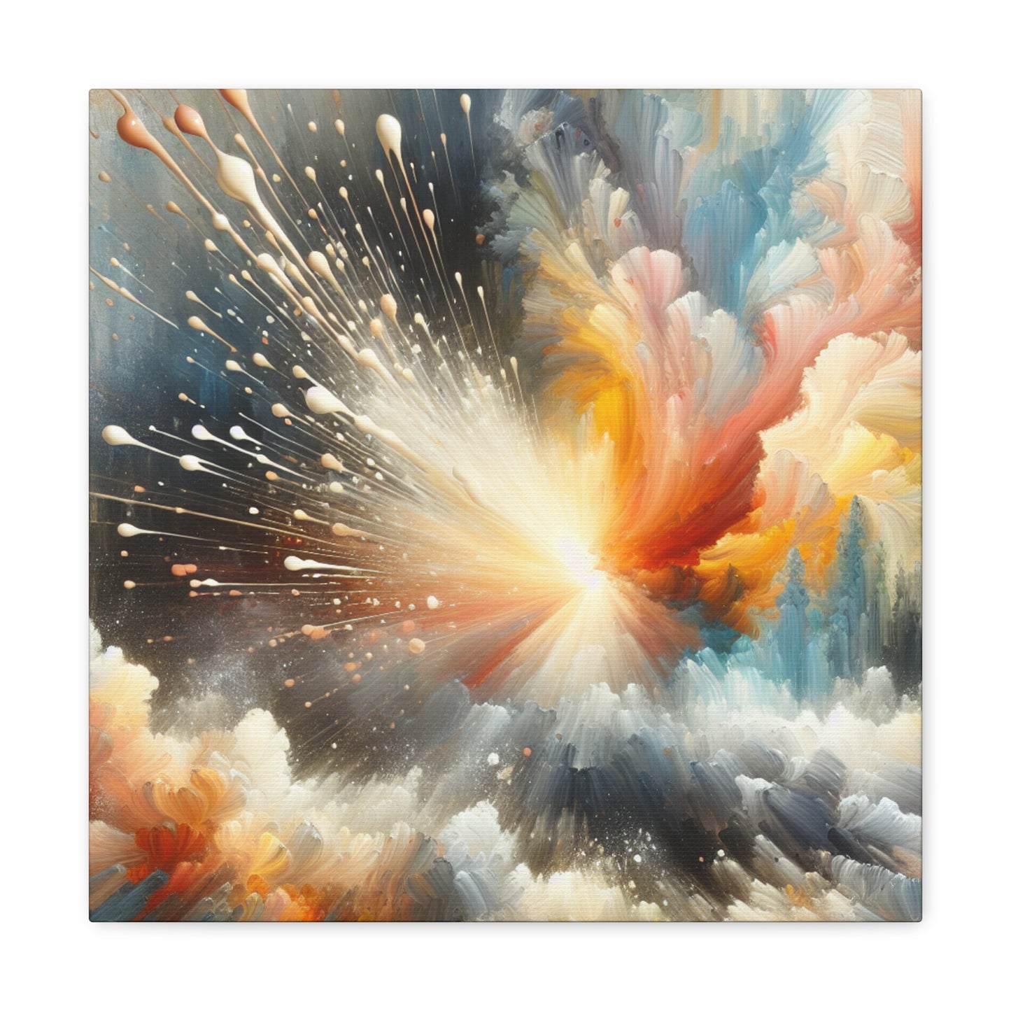 Whispering Serenity Abound - Canvas