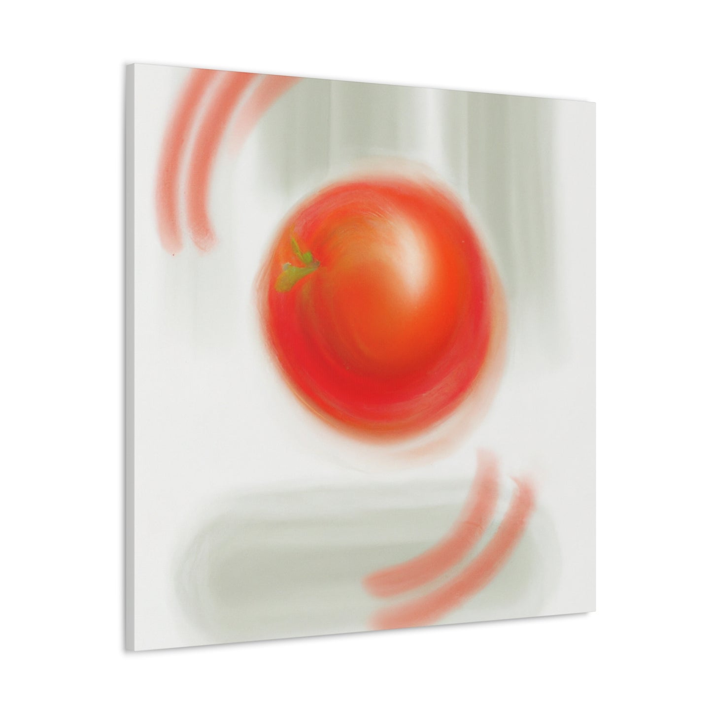 Tomato: Minimalist Masterpiece - Canvas