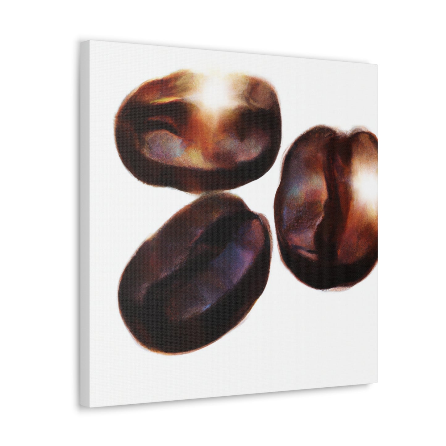 "Coffee Beans Reflections" - Canvas