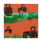 Tractor's Tranquil Harvest - Canvas