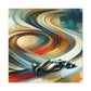 Racing Spirals - Canvas