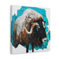 Musk Ox Surrealism - Canvas