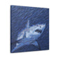 Great White Shark Apart - Canvas