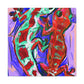 Gecko's Dreamscape-Expressionism - Canvas