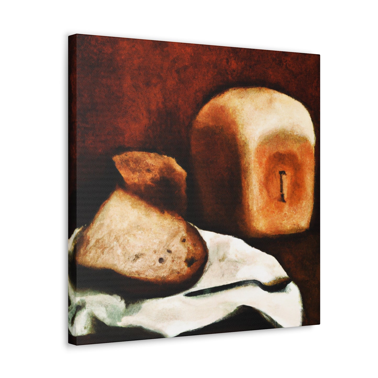 Bread in Eclipse Moon. - Canvas