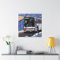 "Bus at Ballyhoo Corner" - Canvas