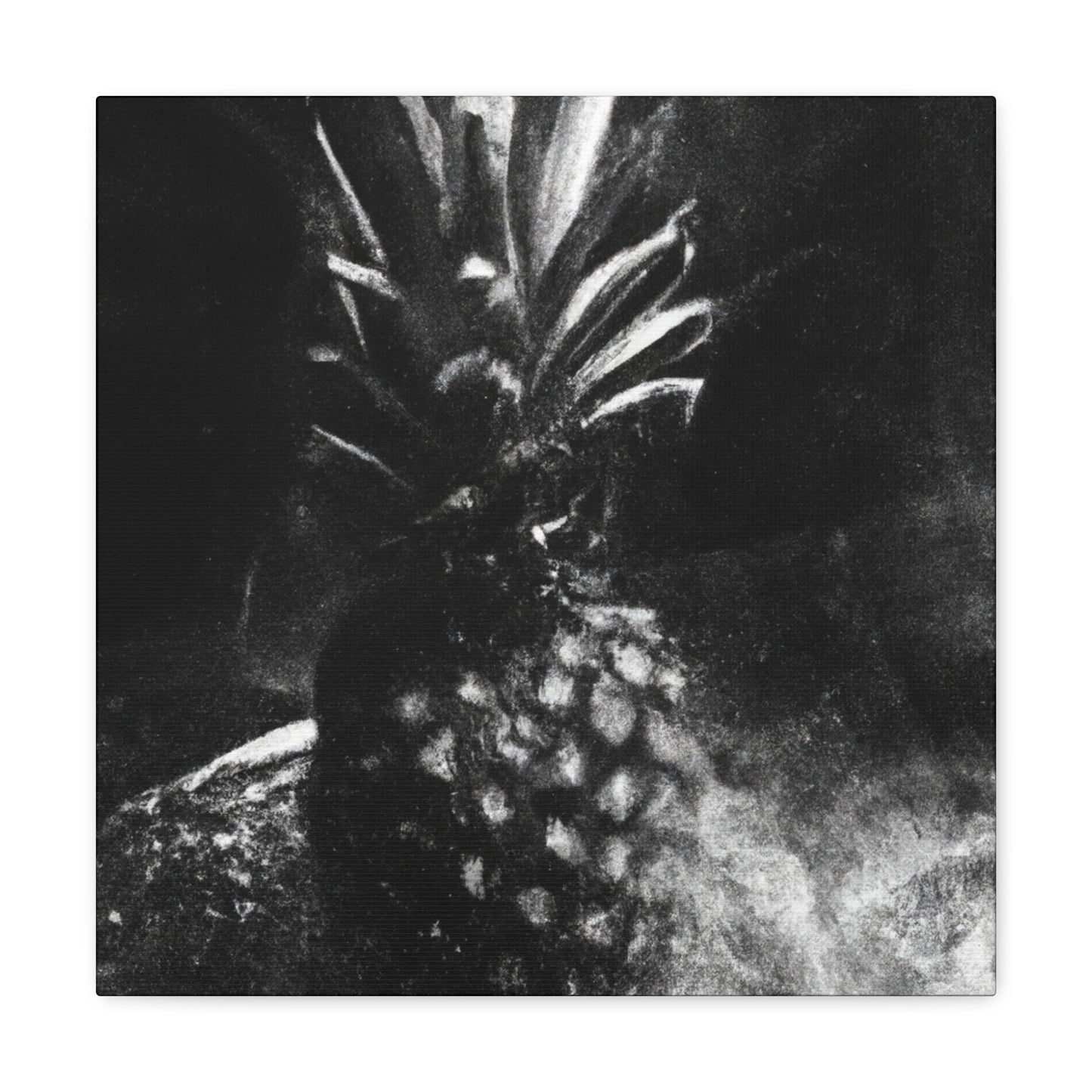 "Pineapple Abstract Splendor" - Canvas