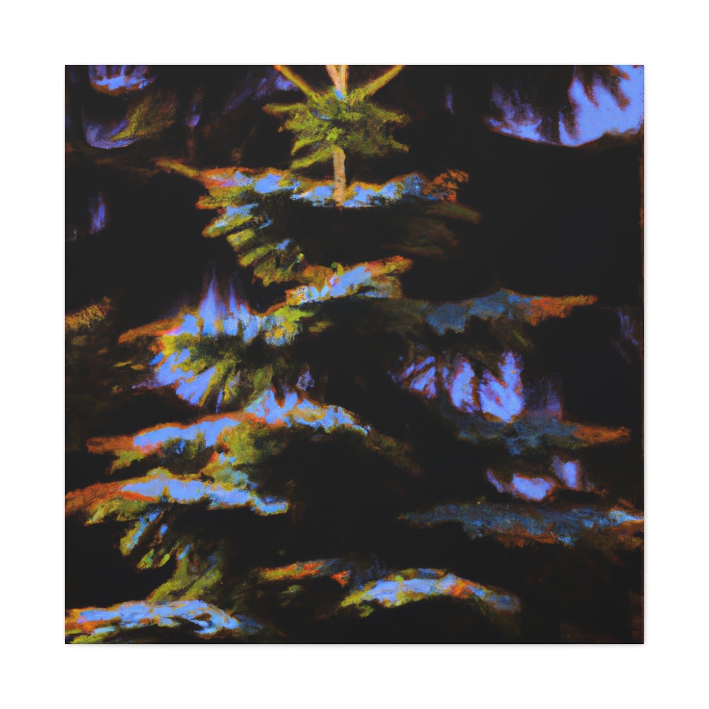 "Lush Douglas Firs" - Canvas