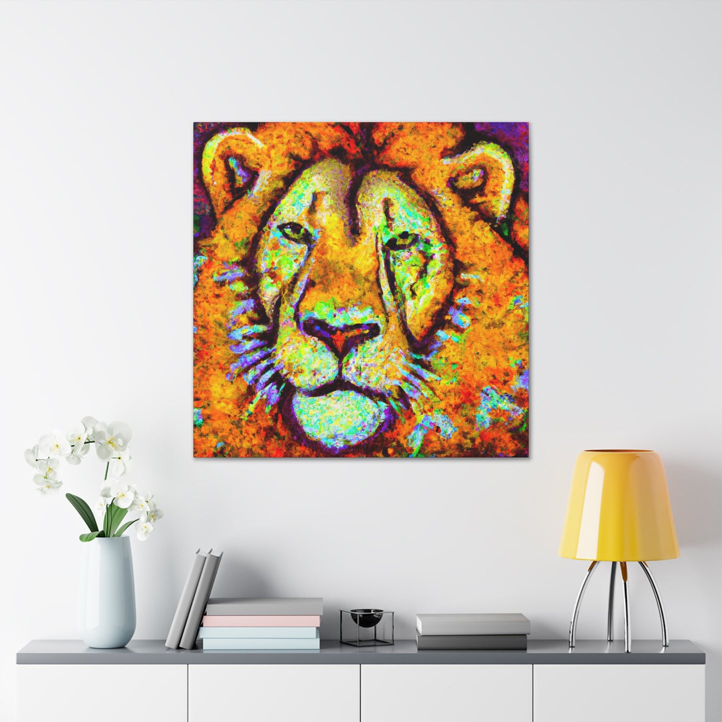 Majestic Mountain Lion - Canvas