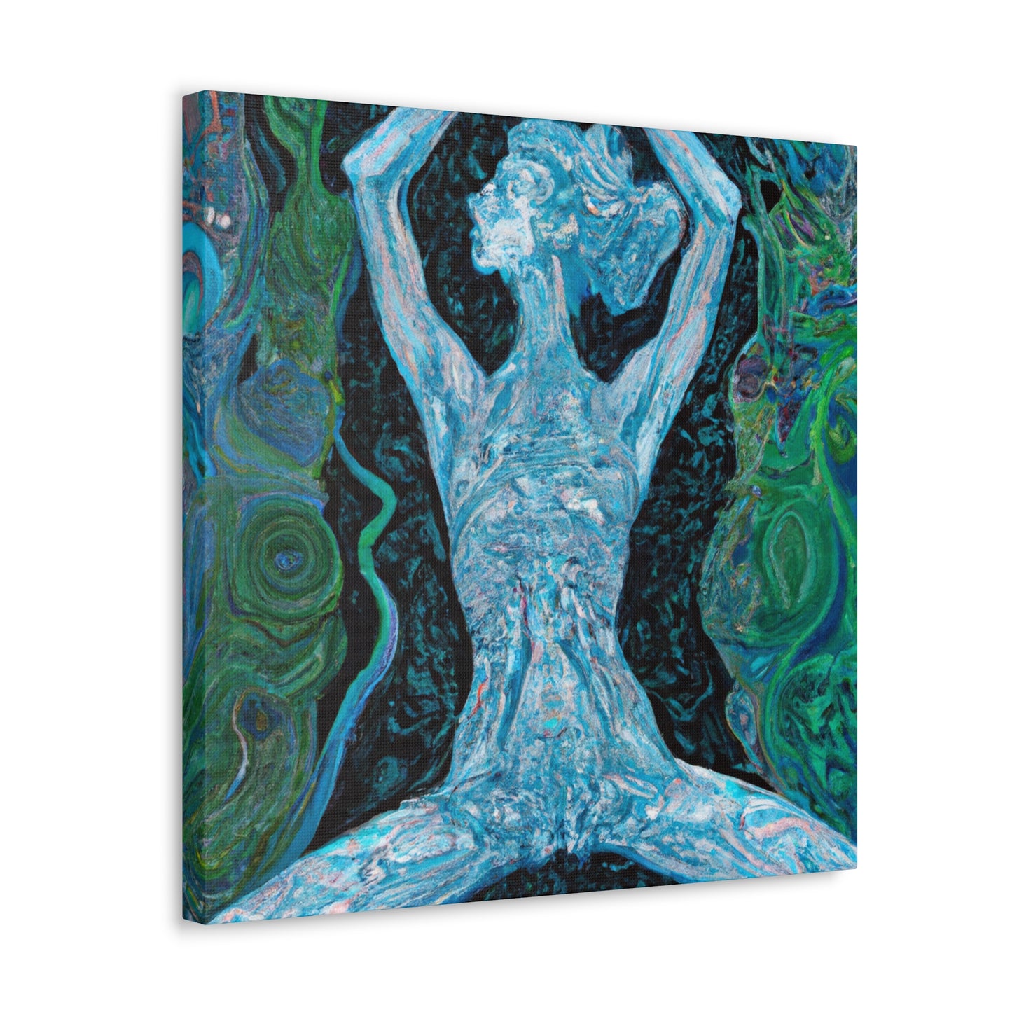 "Yoga in the Nouveau" - Canvas